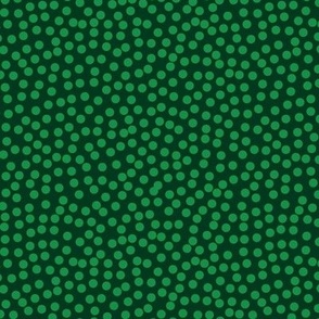 Dots / Starflower / Green