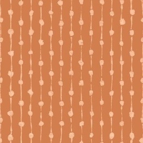 Nora Line Dot Blender  rust orange