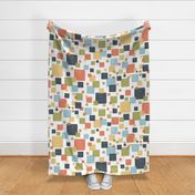 Vintage remake- square pattern