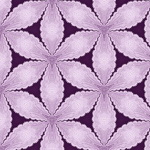 Roselily Mandala in Purple, version 2