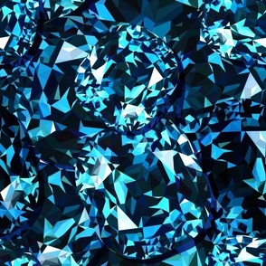 Abstract multicolor sapphire blue background Vector Image