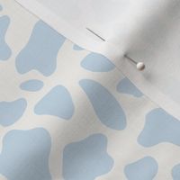 Baby Blue Cow Print