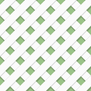 Eastlake GREEN DIAGONAL TRELLIS copy