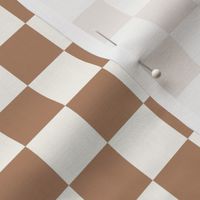 small amber checkerboard