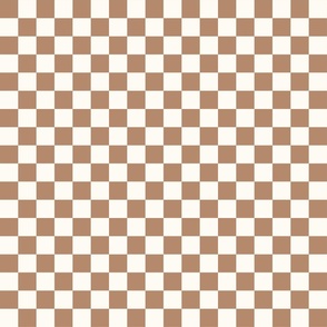 small amber checkerboard