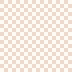 small cotton checkerboard