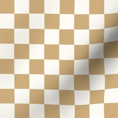 small saffron checkerboard