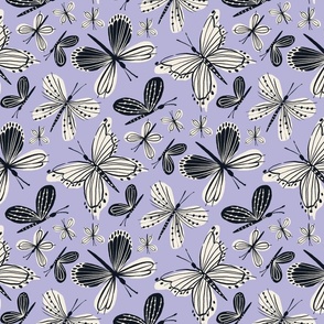 Butterflies ~ on lavender 