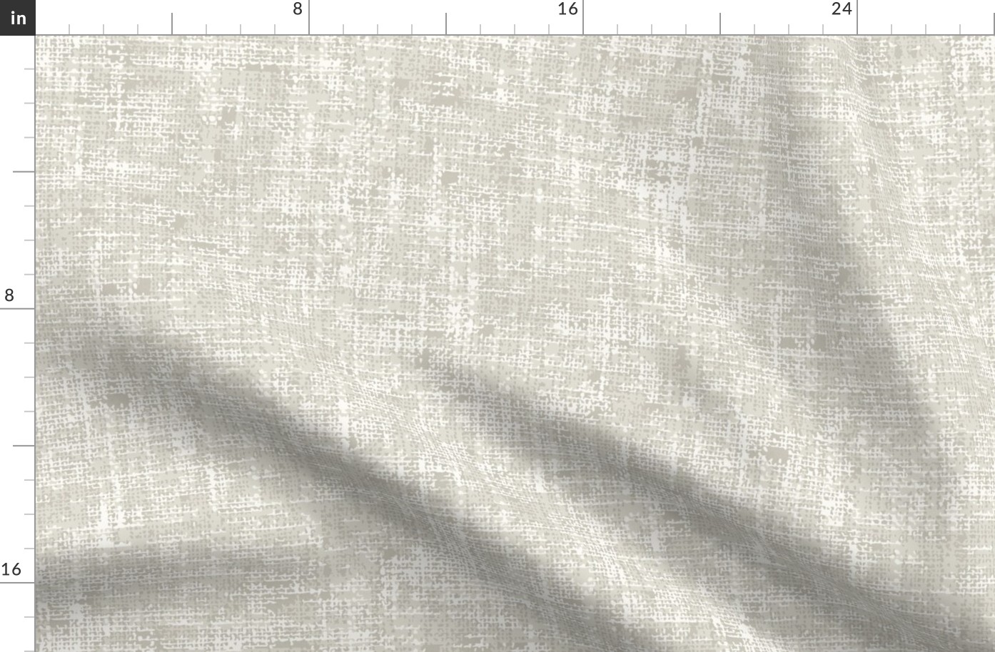 Rustic Linen Texture Canvas  Neutral Grey Ivory
