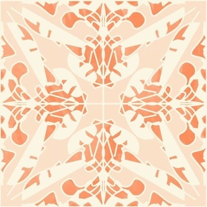 Coral Moth Tiles