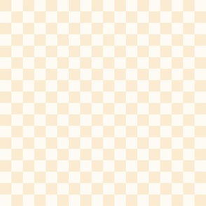 small white orange checkerboard