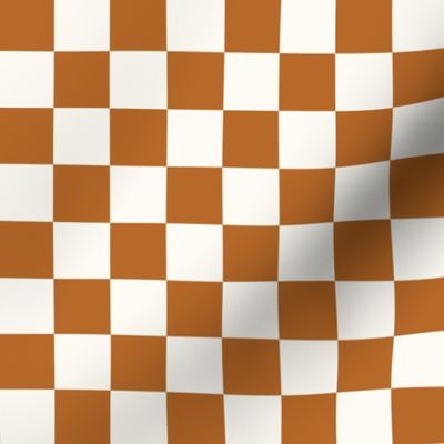 small pumpkin checkerboard