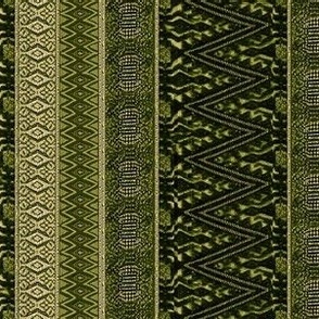 Olive green tapestry