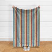 Southwest Desert Blanket Vertical Stripes - Serape inspired in bright colors