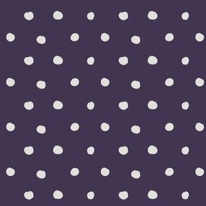 Watercolor dots | Lila Florals  Collection navy