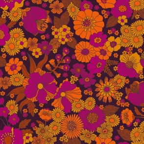 Boho Flowers Colorway2
