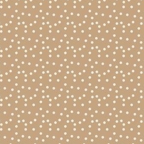 Boho Polka dot in Sandy-1x1