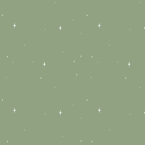 Field Of Stars Sage-Green