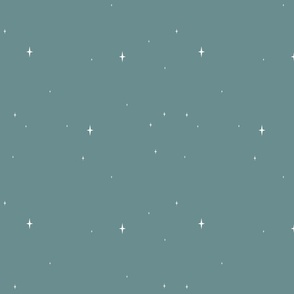 Field Of Stars Blue-Gray
