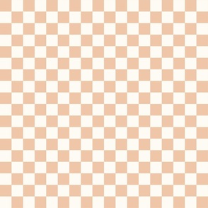 small orange ice checkerboard
