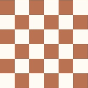 nougat checkerboard
