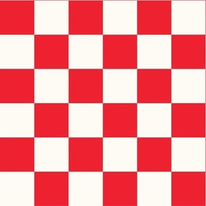 red checkerboard