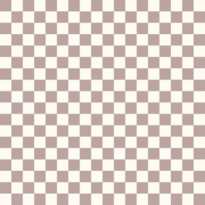 small mauve checkerboard