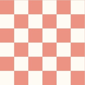 salmon checkerboard