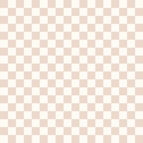 small blush checkerboard