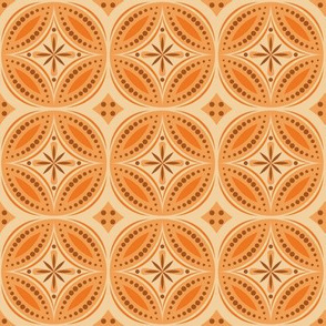 Moroccan Tiles (Orange)