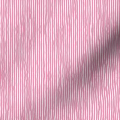 Wonky Stripe, bright pink