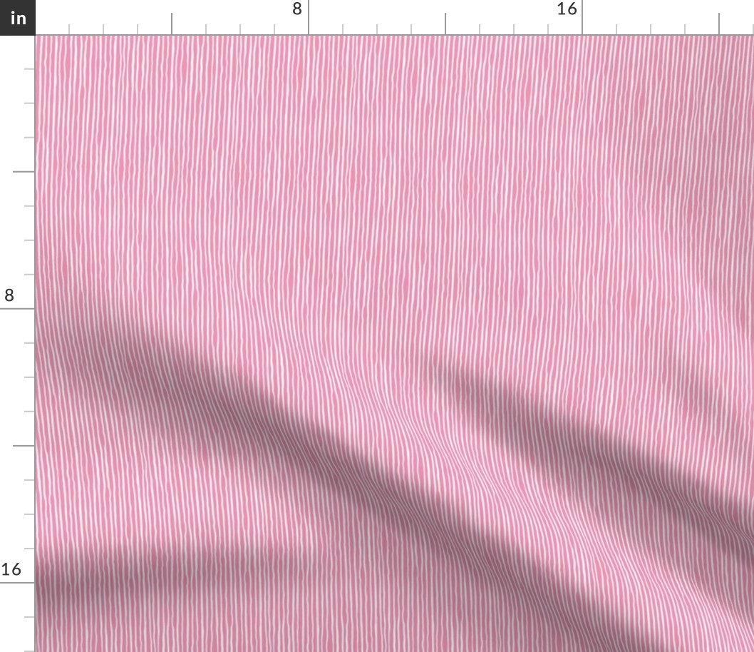 Wonky Stripe, bright pink