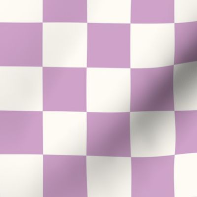 lilac checkerboard