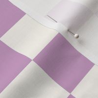 lilac checkerboard