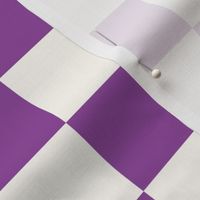 purple checkerboard