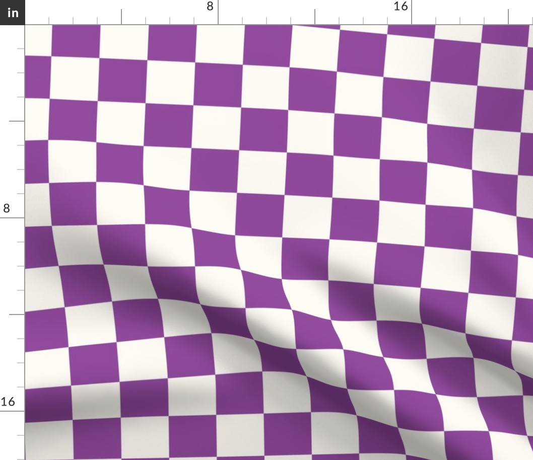 purple checkerboard