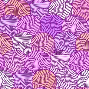 Balls of Yarn // Lilac