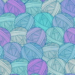 Balls of Yarn // Turquoise