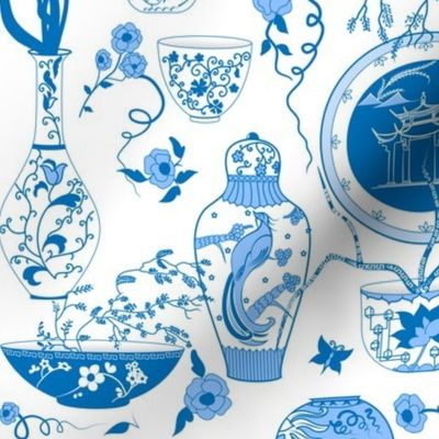  Chinoiserie_blue and white_ Porcelain collection_updated