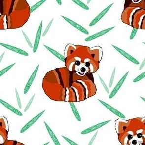 Joyful red panda jungle (medium) 