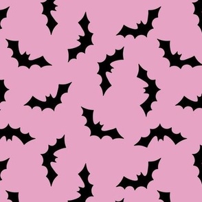 Black on Pink Bats