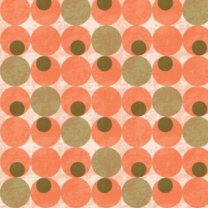 modern polka dot pattern