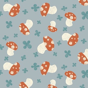Mushrooms_And_Clover_-_Grey