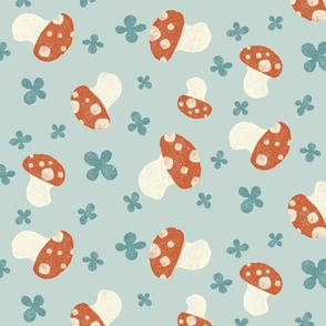 Mushrooms_And_Clover_-_Blue_Grey