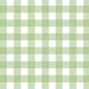 Small Green Gingham 