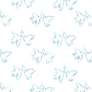 Doodle Doves - Large