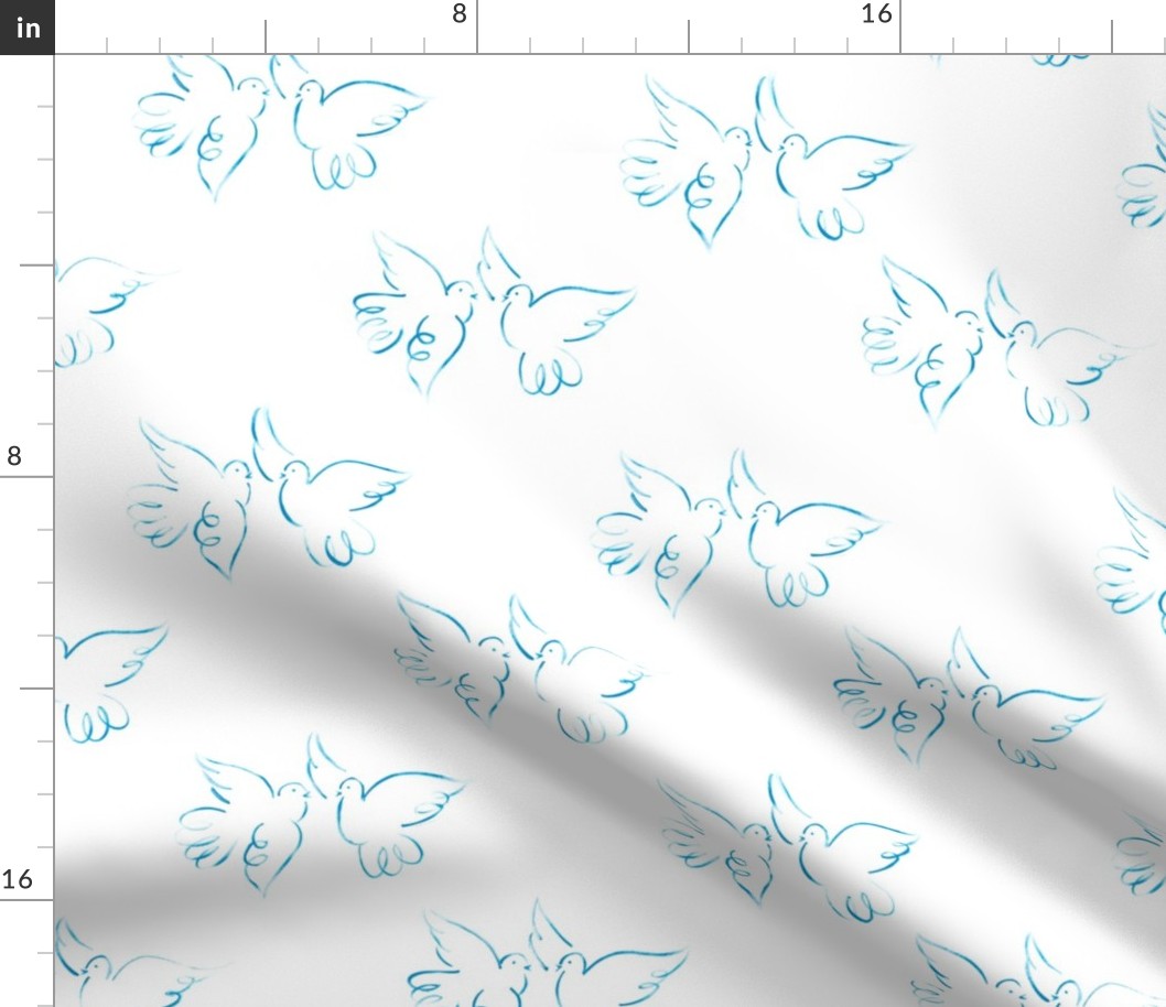 Doodle Doves - Large