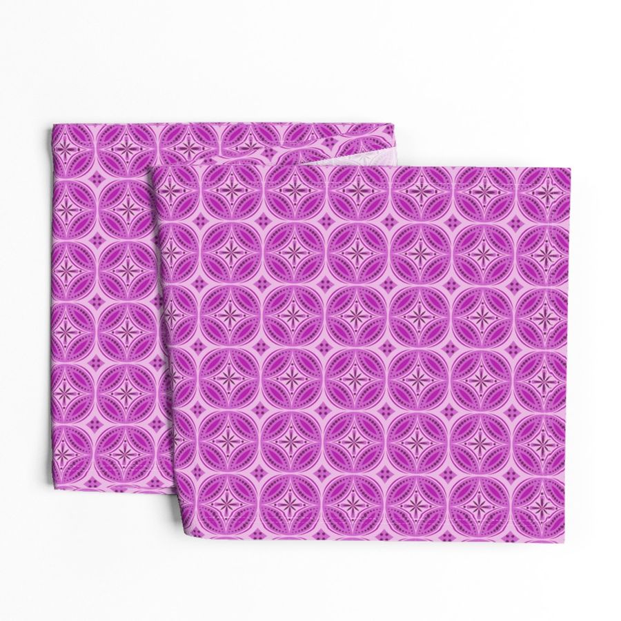 Moroccan Tiles (Red/Violet)