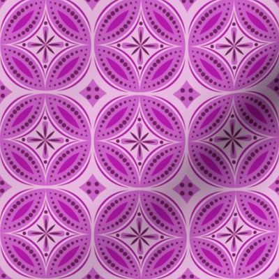 Moroccan Tiles (Red/Violet)