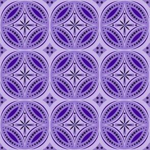 Moroccan Tiles (Violet)